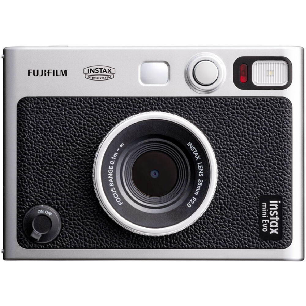 FUJIFILM instax mini EVO Hybrid Instant Camera (Black)