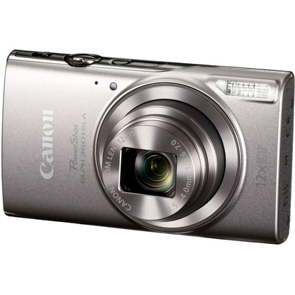 Canon PowerShot ELPH 360 HS A Digital Camera (Silver)