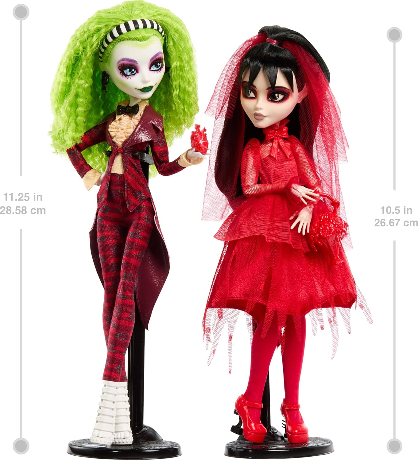Monster High Skullector Beetlejuice Beetlejuice Doll 2-Pack